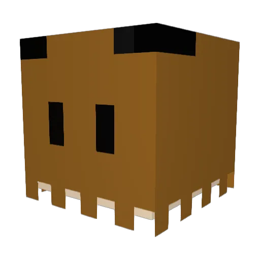 arityaduke00 Minecraft avatar head, 3D render