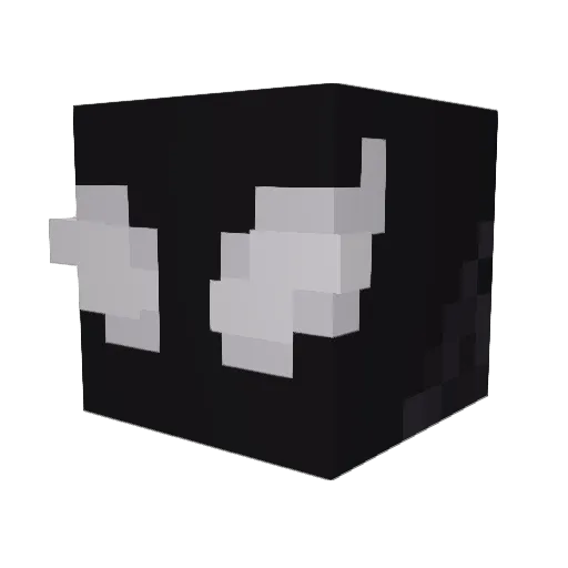 ariudren Minecraft avatar head, 3D render