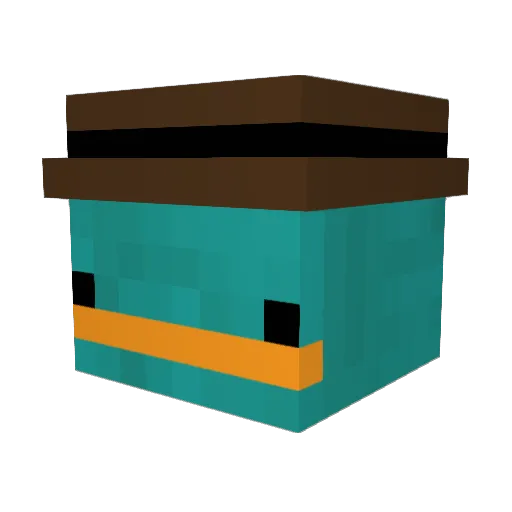 ariyajohnson Minecraft avatar head, 3D render