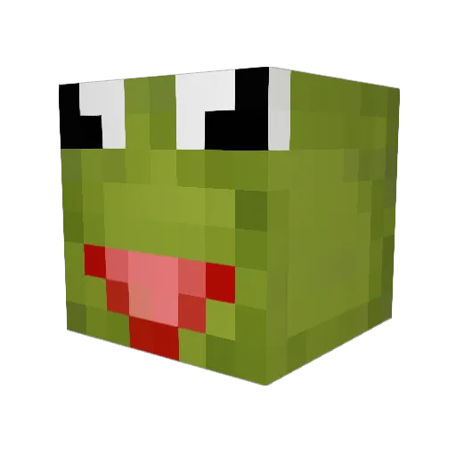 arjandegoat Minecraft avatar head, 3D render