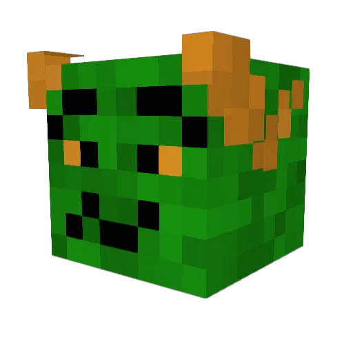 arjun143 Minecraft avatar head, 3D render