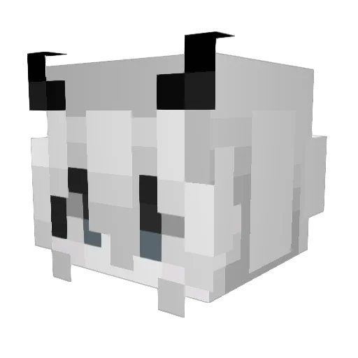 arkaynist Minecraft avatar head, 3D render