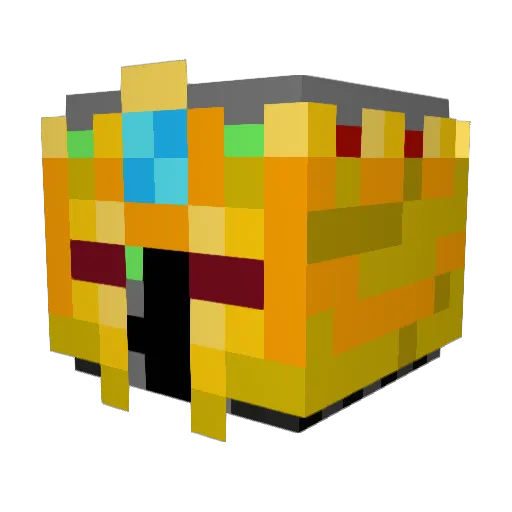 arkeyner Minecraft avatar head, 3D render