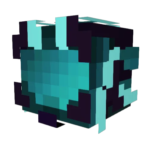 arksia Minecraft avatar head, 3D render