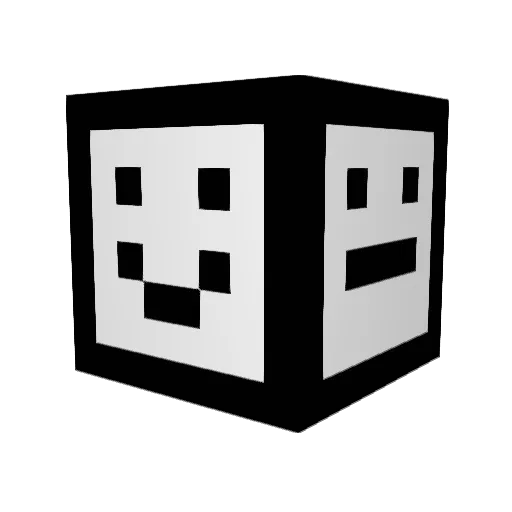 arl_4 Minecraft avatar head, 3D render