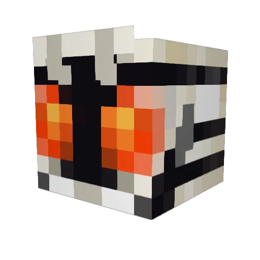arlirrr Minecraft avatar head, 3D render