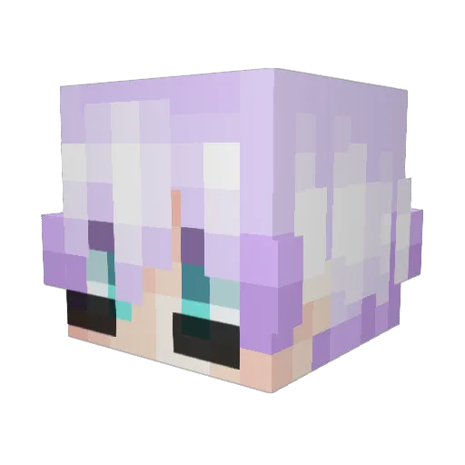 arlo_07 Minecraft avatar head, 3D render