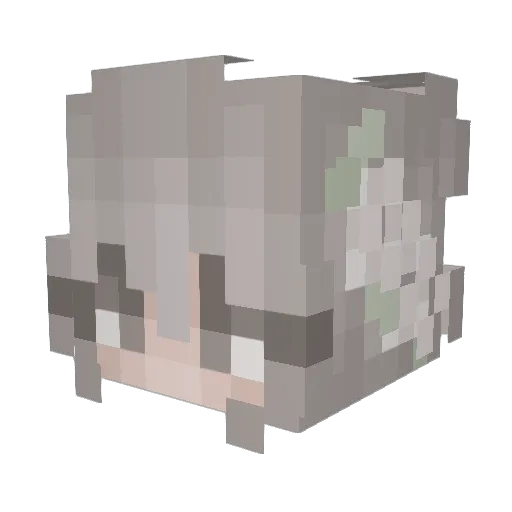 arlorex Minecraft avatar head, 3D render