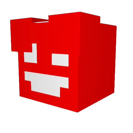 armadillo_dude1 Minecraft avatar head, 3D render