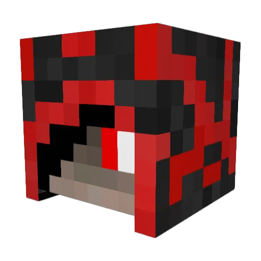 armag95 Minecraft avatar head, 3D render