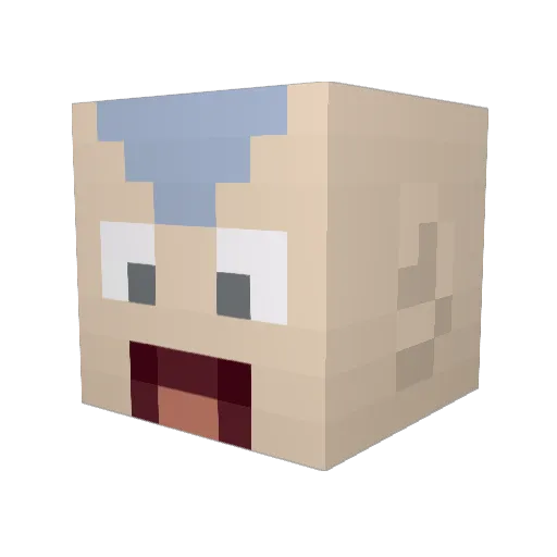 armagedan122112 Minecraft avatar head, 3D render