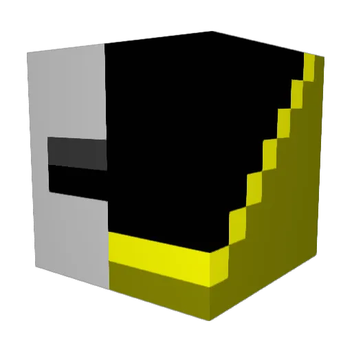 armagev17 Minecraft avatar head, 3D render