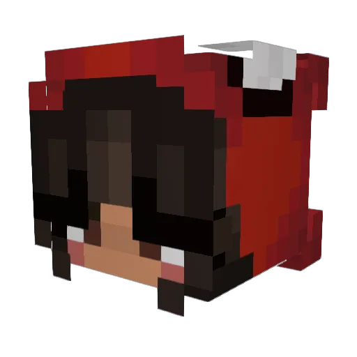 armeen69 Minecraft avatar head, 3D render