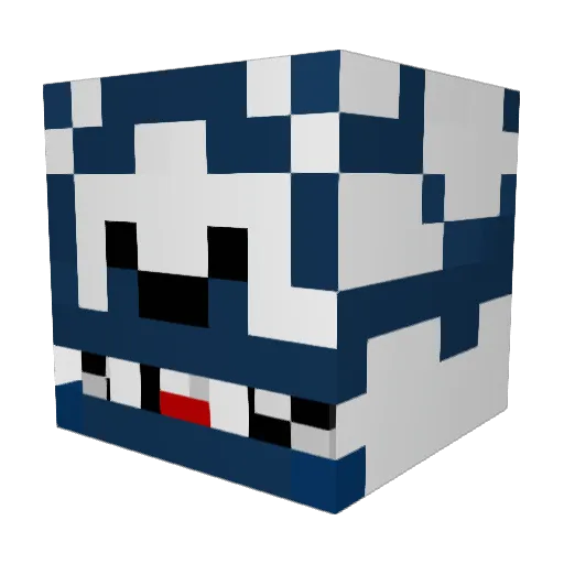 armouredundead69 Minecraft avatar head, 3D render
