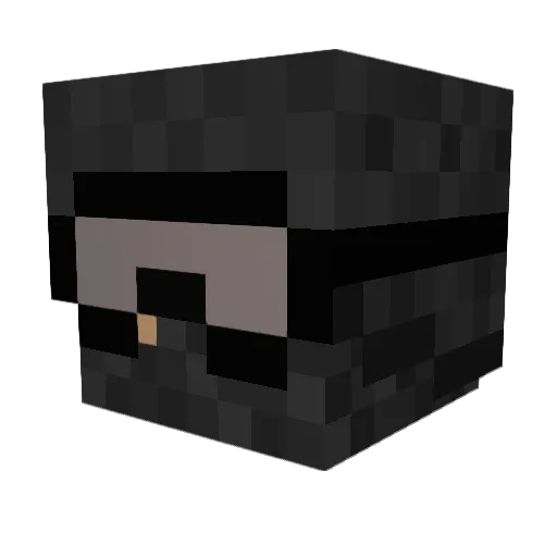 army152 Minecraft avatar head, 3D render
