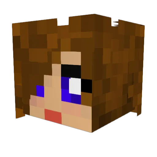 armycrusher69 Minecraft avatar head, 3D render