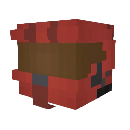 armywarrior100 Minecraft avatar head, 3D render