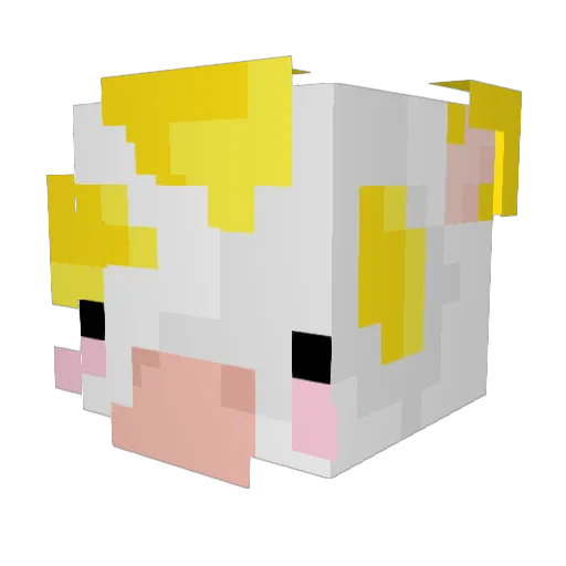 arne_banane17 Minecraft avatar head, 3D render