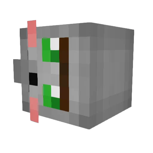 arnold901 Minecraft avatar head, 3D render