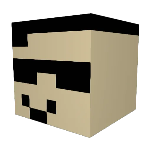 arnoldiiik Minecraft avatar head, 3D render