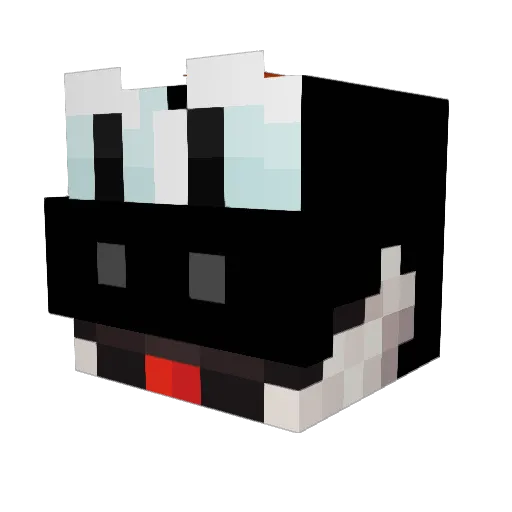 arockz10 Minecraft avatar head, 3D render