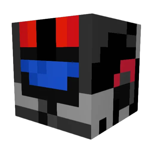 arontho12 Minecraft avatar head, 3D render