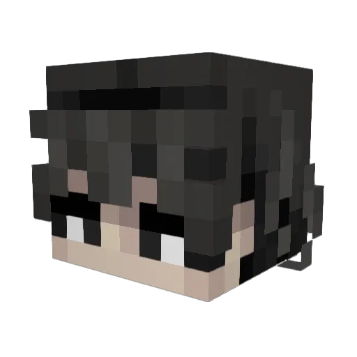 aroyan Minecraft avatar head, 3D render