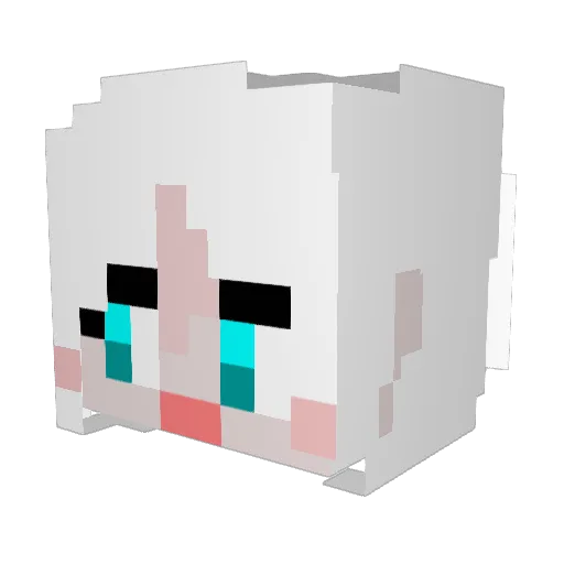 arpel0_0 Minecraft avatar head, 3D render