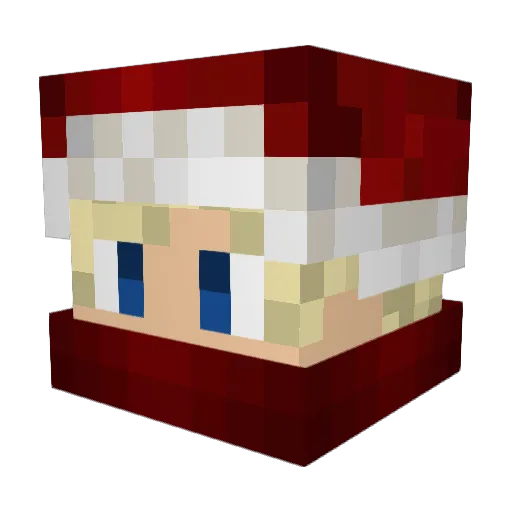 arpz Minecraft avatar head, 3D render