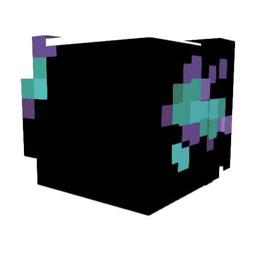 arqu1l Minecraft avatar head, 3D render