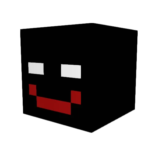 arraceliiii Minecraft avatar head, 3D render