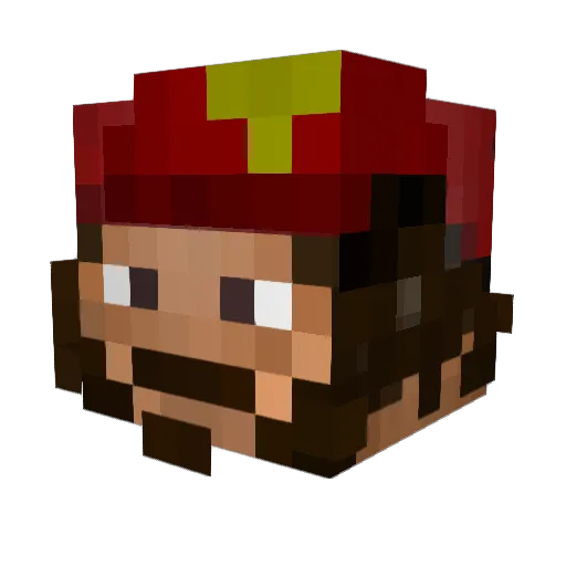 arrowhead235 Minecraft avatar head, 3D render