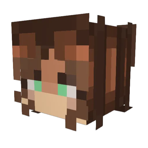 ars0n2959 Minecraft avatar head, 3D render