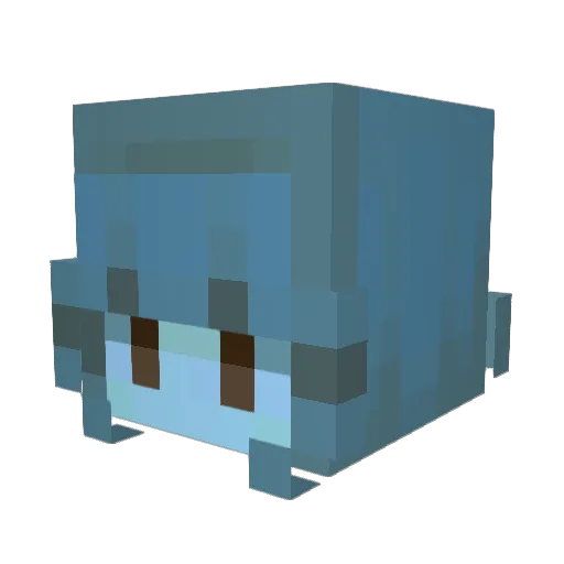 arshooo Minecraft avatar head, 3D render