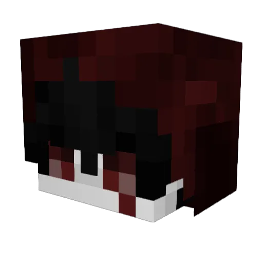 arsl0nd Minecraft avatar head, 3D render