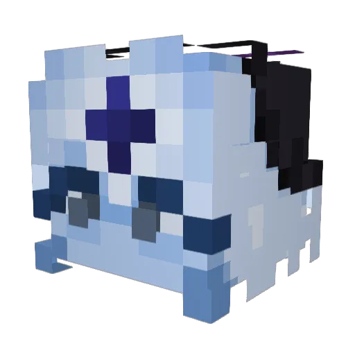 arsnicc_ Minecraft avatar head, 3D render