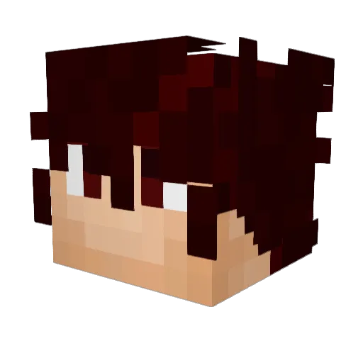 artemisHoM Minecraft avatar head, 3D render