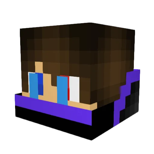 artemiszeta228 Minecraft avatar head, 3D render