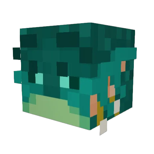 artfrog33 Minecraft avatar head, 3D render