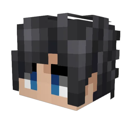 arthhurC14 Minecraft avatar head, 3D render