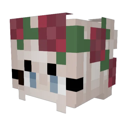 arthoney999 Minecraft avatar head, 3D render