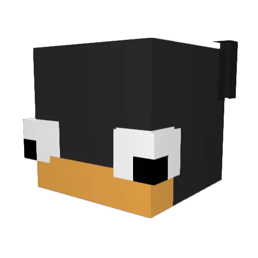 arthur_gustavo Minecraft avatar head, 3D render