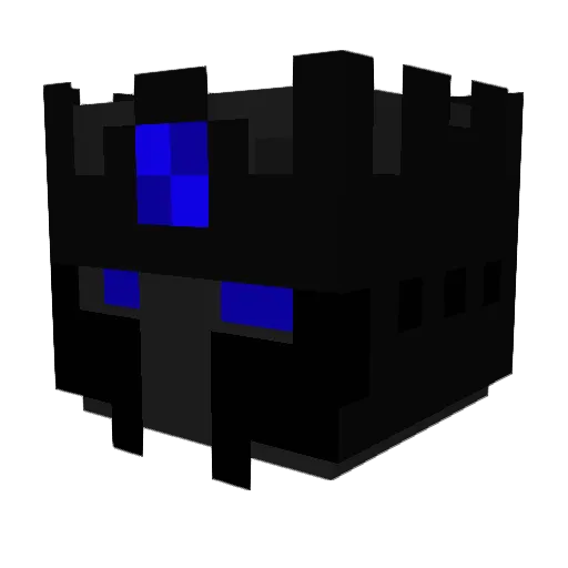arthurbusin Minecraft avatar head, 3D render