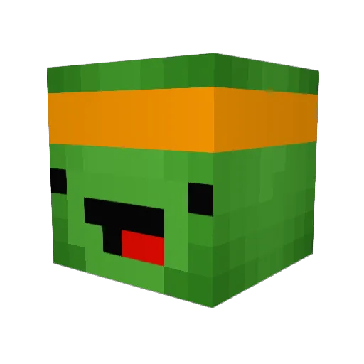 articthundaa Minecraft avatar head, 3D render