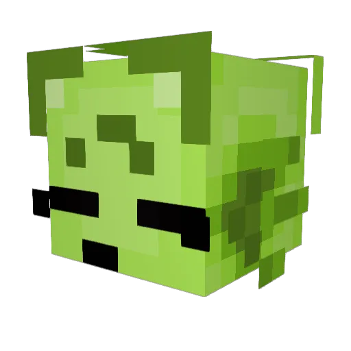 artifizzer Minecraft avatar head, 3D render