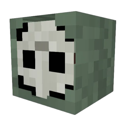 artilleriy Minecraft avatar head, 3D render