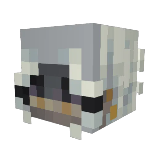 artkid2004 Minecraft avatar head, 3D render