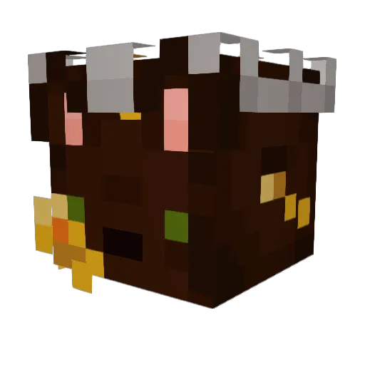 artnotart Minecraft avatar head, 3D render