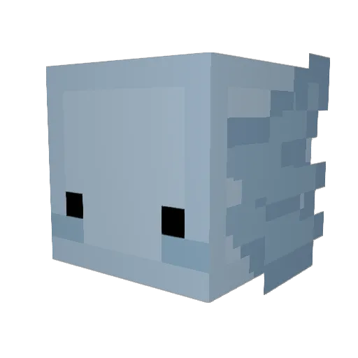 artsuuu Minecraft avatar head, 3D render