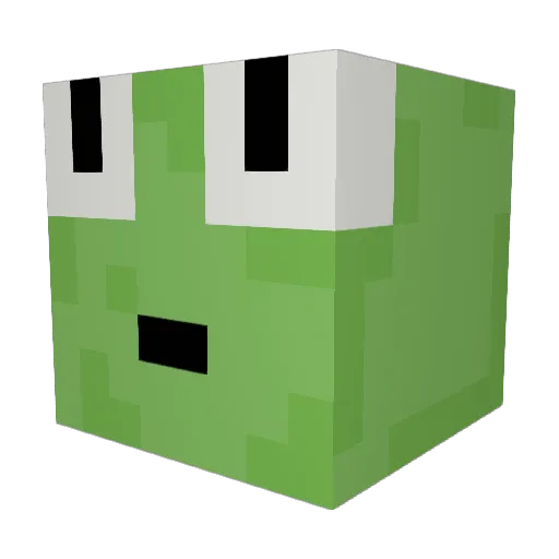 arty_goldy Minecraft avatar head, 3D render